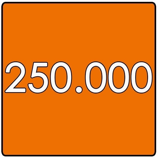 OFFSET FLYERS (GOEDKOPER) - 4/4 dubbelzijdig full colour - Vierkant 21,0cm x 21,0cm - 170 grams mat mc