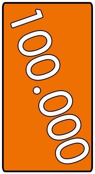 OFFSET FLYERS (GOEDKOPER) - 4/0 enkelzijdig full colour - A5 Lang - 300 grams mat mc met dispersielak