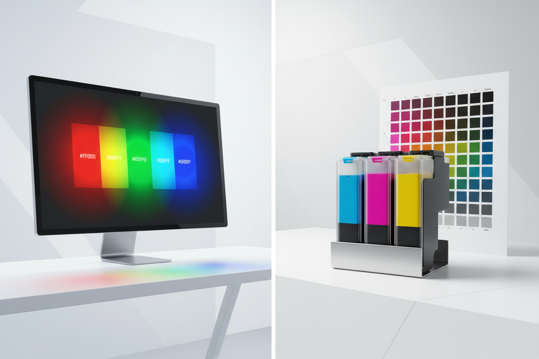 CMYK vs RGB: Kleurmodi voor drukwerk uitgelegd