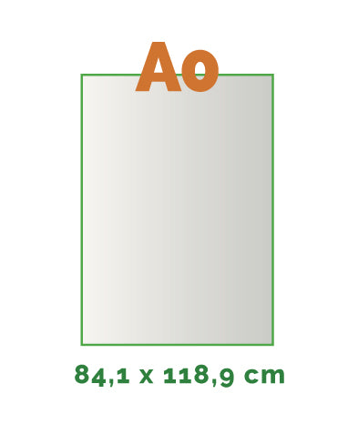 A0 Posters - 118.9 x 84 cm - Ready immediately!