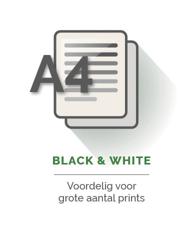 Print in black and white A4 price for 2000 or more pieces