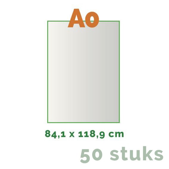 A0 Posters - 118.9 x 84 cm - From 50 pieces - 3 to 5 working days