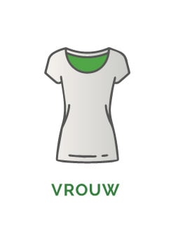 T-shirt voor dames incl. bedrukking