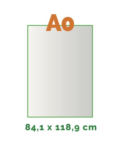 A0 Stickers outdoor (84 x 118,8 cm)