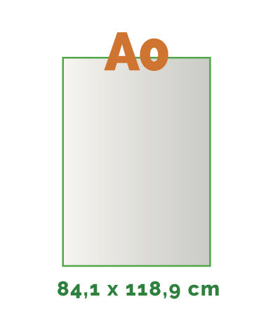 A0 Stickers outdoor (84 x 118,8 cm)