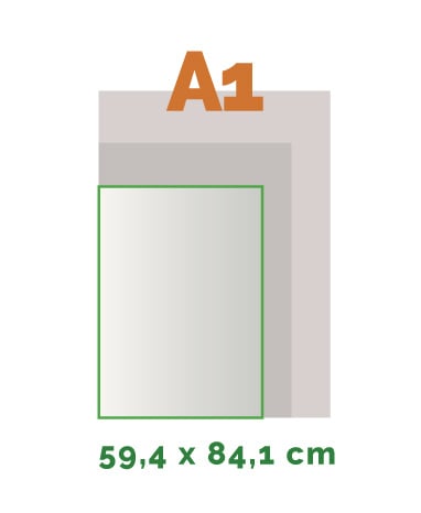 A1 Stickers voor buiten (59,4 x 84 cm)