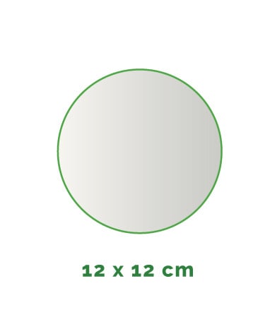 Buitenstickers - Digitaal - Sneller - Rond / Ovaal (digitaal)