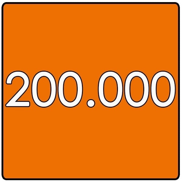 OFFSET FLYERS (GOEDKOPER) - 4/0 enkelzijdig full colour - Vierkant 21cm x 21cm - 170 grams recyclingpapier