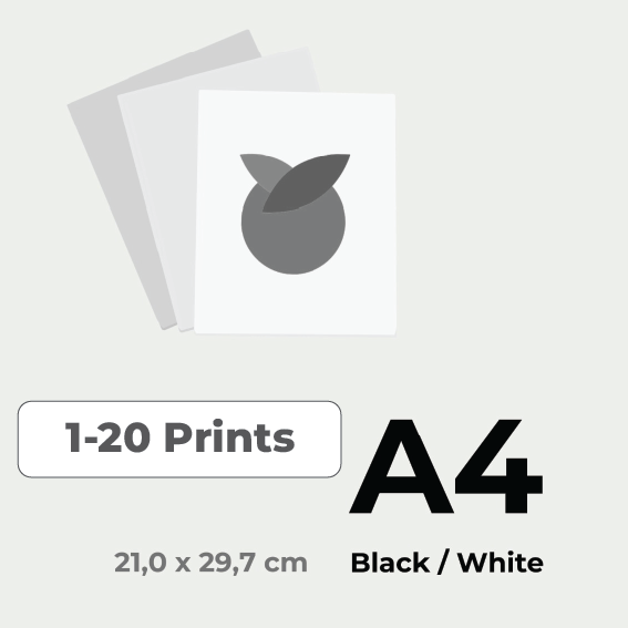 A4 Zwart-Wit