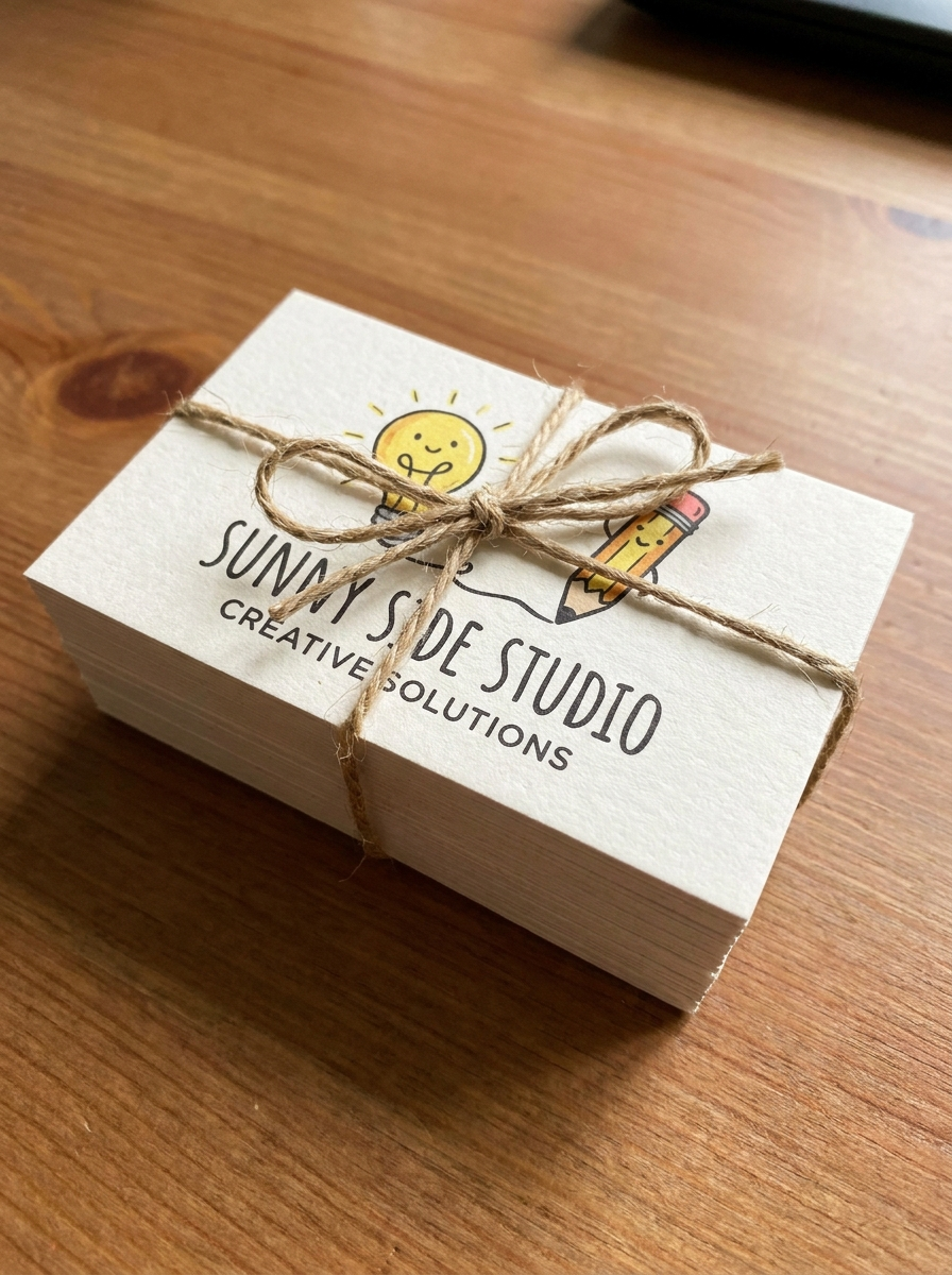 Klassieke visitekaartjes - Formaat: 8,5 x 5,5 cm - dubbelzijdig Full colour 4/4 - Aantal: 100 stuks.