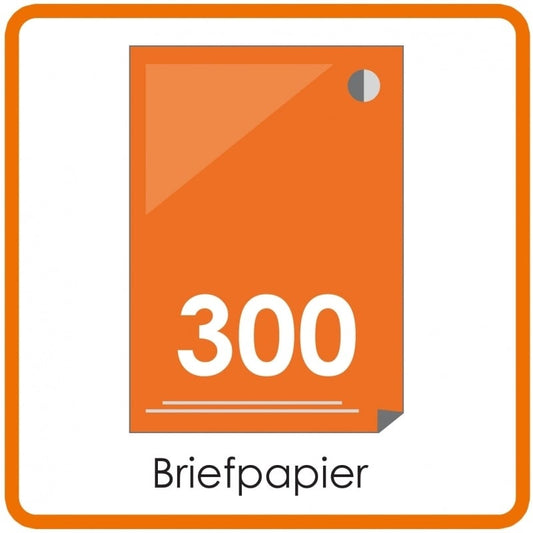 300 X A4 Stationery 29.7x21cm single-sided full colour Digital