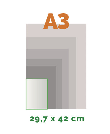 A3 Stickers outdoor (42 x 29,7 cm)