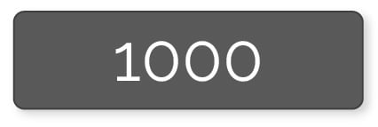 1000 X Din Long 9.8x21cm digital double-sided full colour