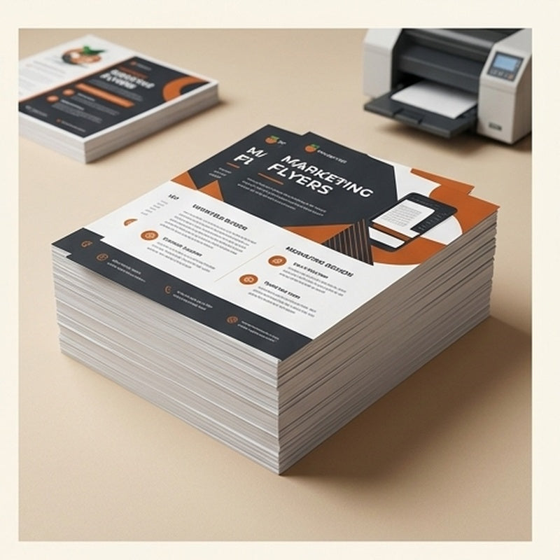 Copy Machine Flyer Flyer Printing Amsterdam – Orange Copy House