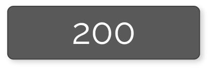 200 X Din Long 9.8x21cm double-sided full colour